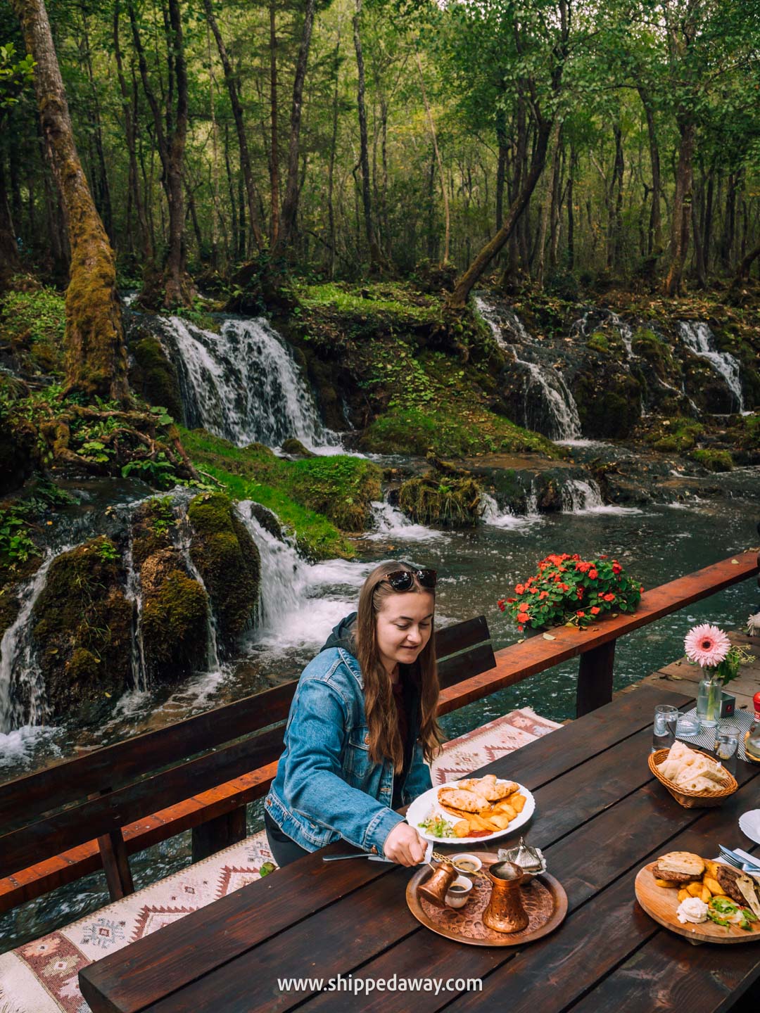 Two weeks in Bosnia and Herzegovina - 2-week Bosnia and Herzegovina itinerary - lunch at Semešnica, a riverside restaurant